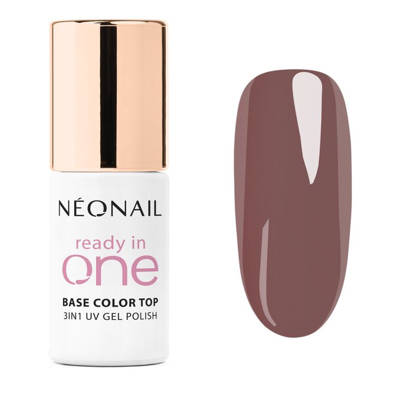 Vernis Semi-Permanent 7,2 ml – READY IN ONE – One Mocha Brown 07 Vernis Semi-Permanent 7,2 ml – READY IN ONE – One Mocha Brown 07