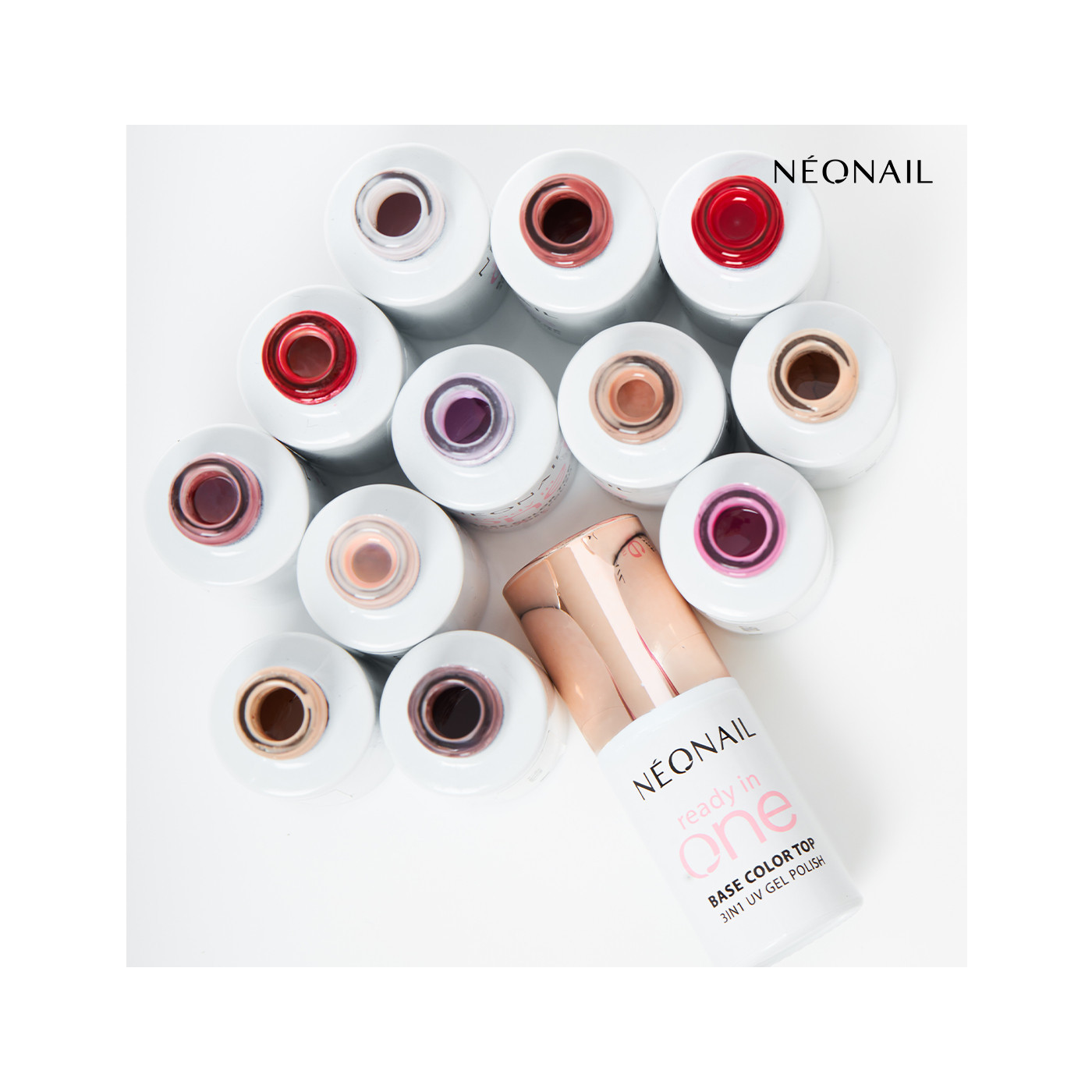 Vernis Semi-Permanent 7,2 ml – READY IN ONE – One Pink Spark 10 Vernis Semi-Permanent 7,2 ml – READY IN ONE – One Pink Spark 10