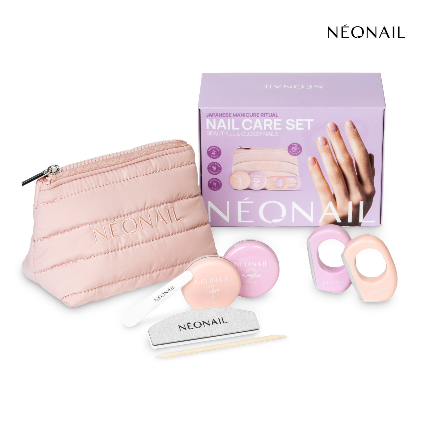Set de manucure japonaise : Japanese Nail Ritual – régénération et renforcement de la plaque de l’ongle Set de manucure japonaise : Japanese Nail Ritual – régénération et renforcement de la plaque de l’ongle