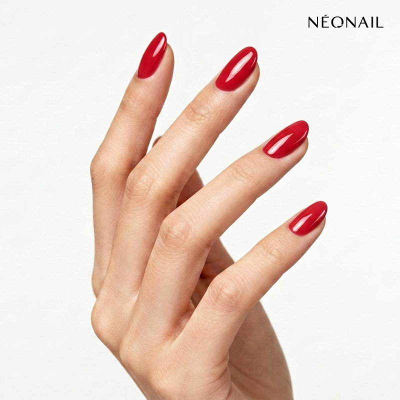 Gel Nail Stickers - manucure rouge classique