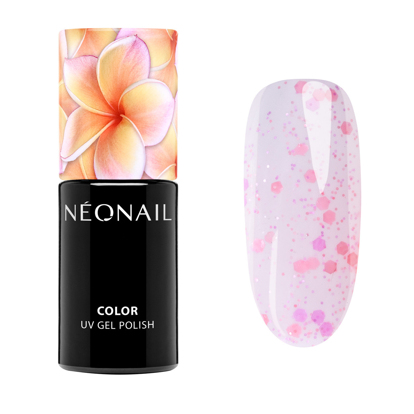 Bloom Confetti Milky (Vernis semi-permanent Confetti) – Finition laiteuse, semi-transparente Bloom Confetti Milky (Vernis semi-permanent Confetti) – Finition laiteuse, semi-transparente
