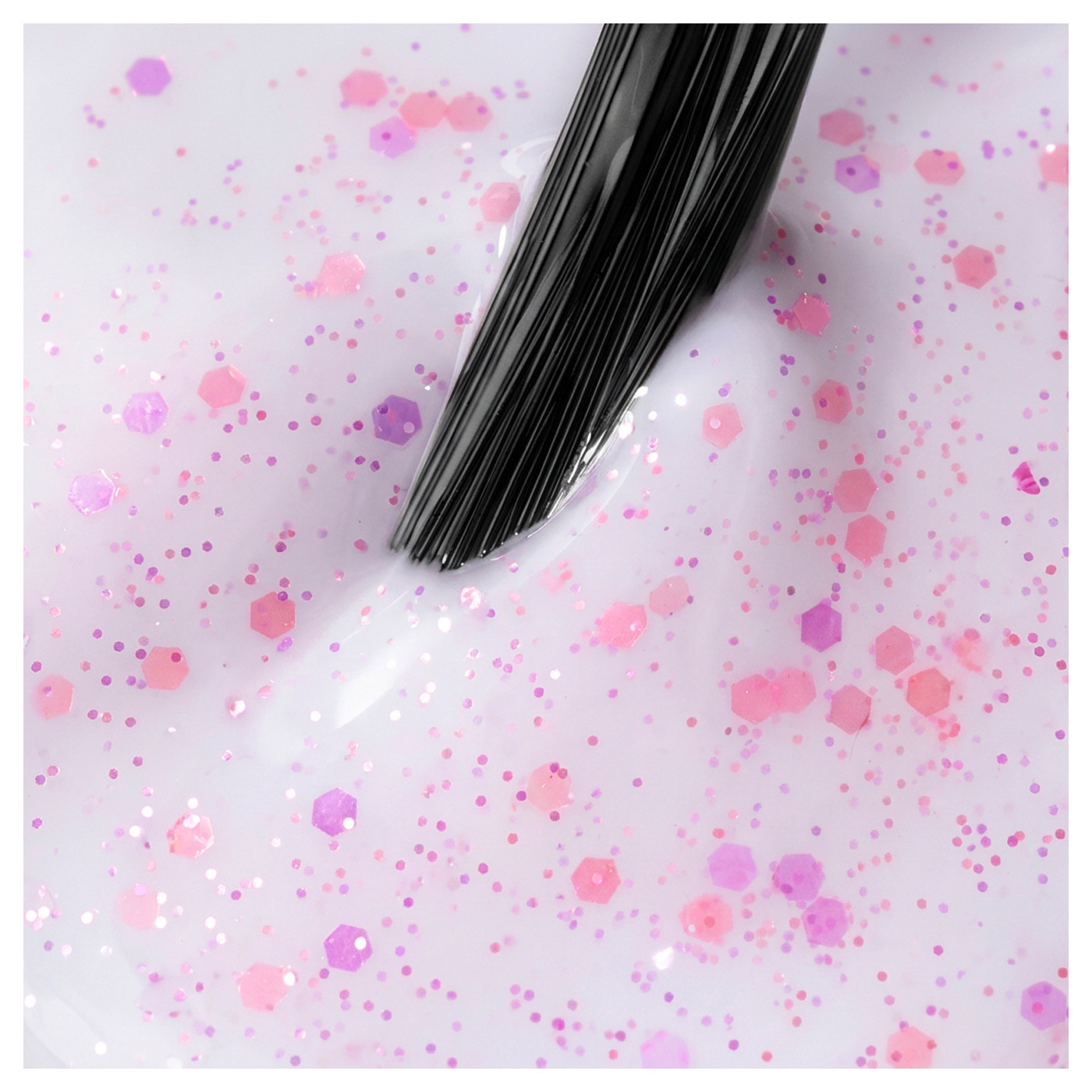 Bloom Confetti Milky (Vernis semi-permanent Confetti) – Finition laiteuse, semi-transparente Bloom Confetti Milky (Vernis semi-permanent Confetti) – Finition laiteuse, semi-transparente