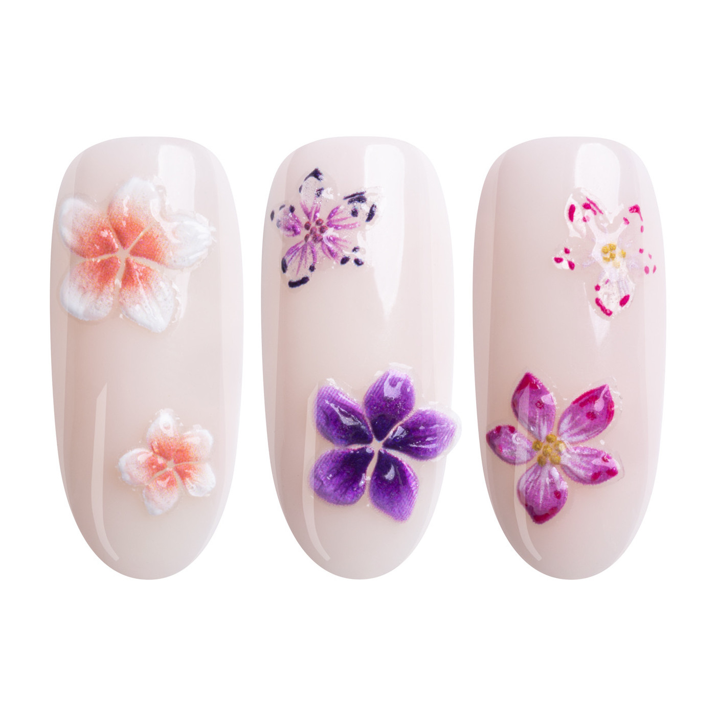 Stickers Nail Art 3D