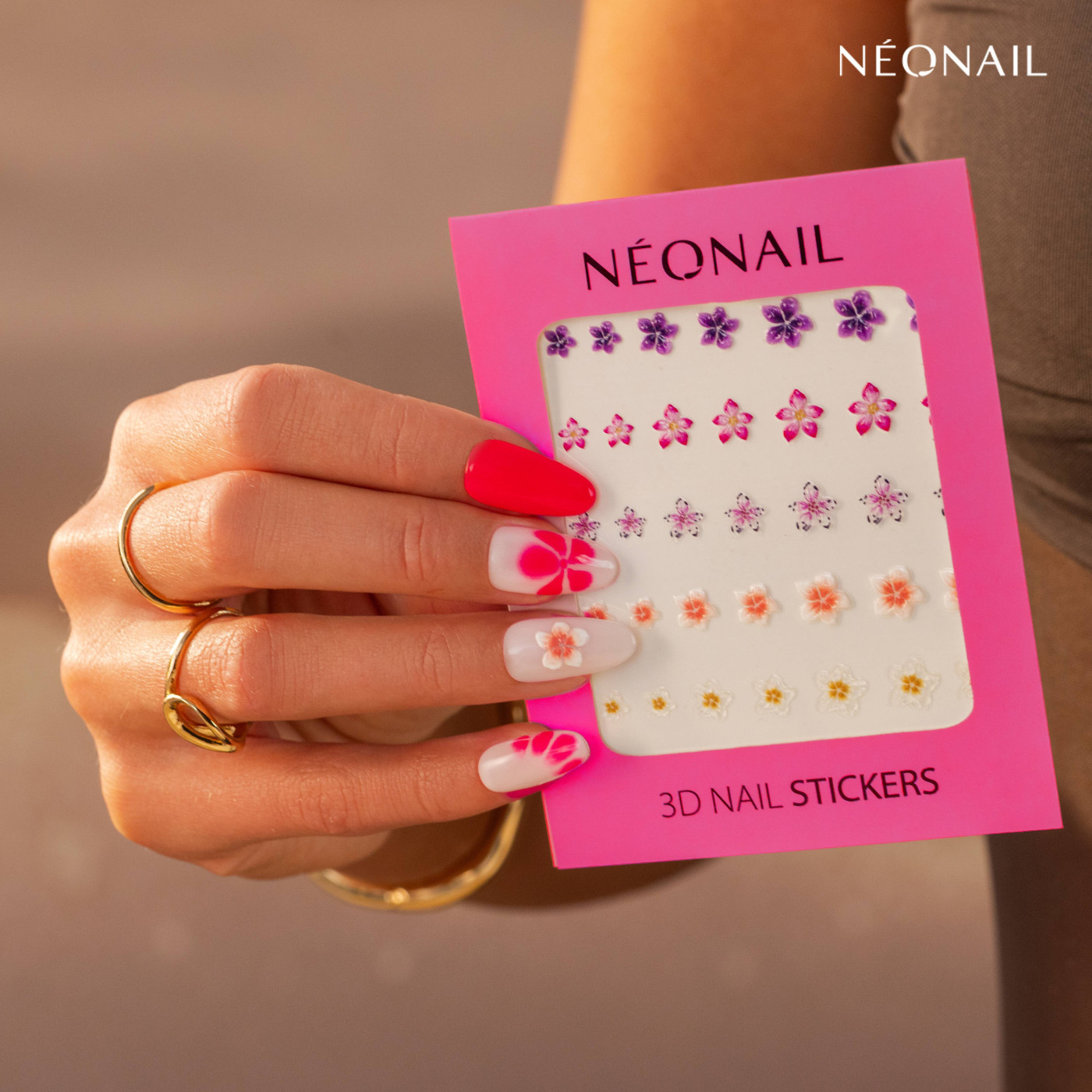 Stickers Nail Art 3D