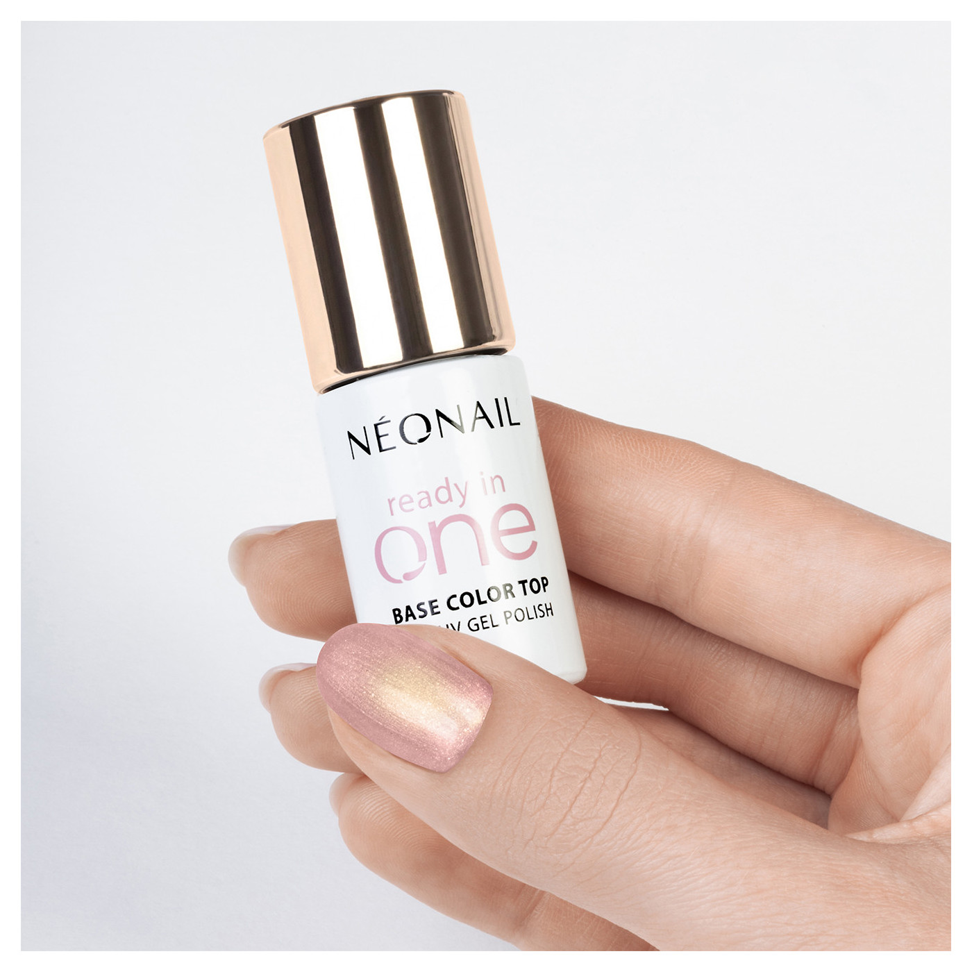 Vernis Semi-Permanent 7,2 ml – READY IN ONE – One Rose Glow 01 Vernis Semi-Permanent 7,2 ml – READY IN ONE – One Rose Glow 01