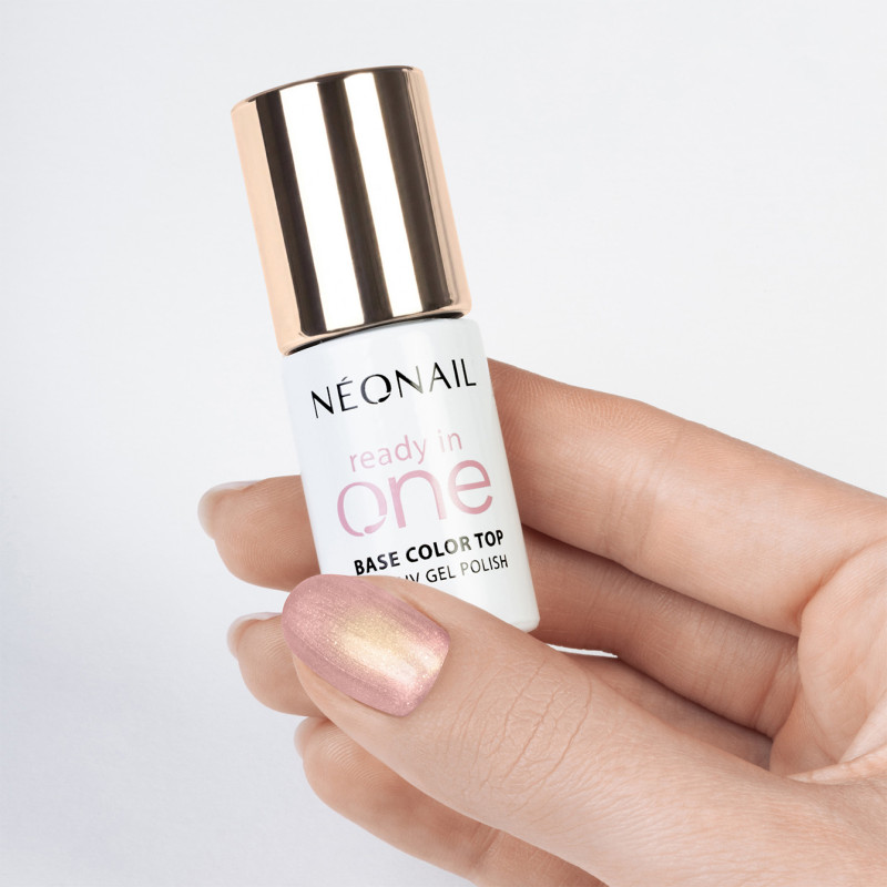 Vernis Semi-Permanent 7,2 ml – READY IN ONE – One Rose Glow 01 Vernis Semi-Permanent 7,2 ml – READY IN ONE – One Rose Glow 01