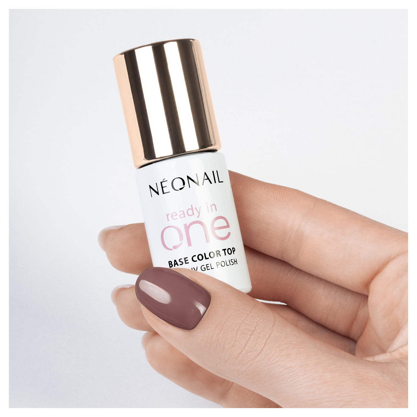 Vernis Semi-Permanent 7,2 ml – READY IN ONE – One Mocha Brown 07 Vernis Semi-Permanent 7,2 ml – READY IN ONE – One Mocha Brown 07