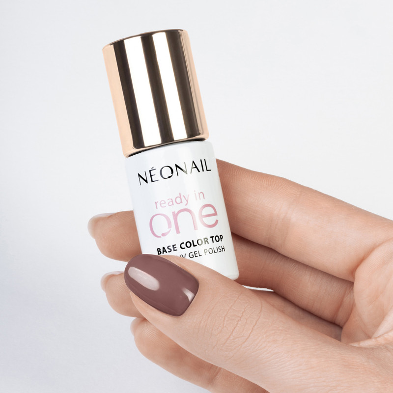 Vernis Semi-Permanent 7,2 ml – READY IN ONE – One Mocha Brown 07 Vernis Semi-Permanent 7,2 ml – READY IN ONE – One Mocha Brown 07