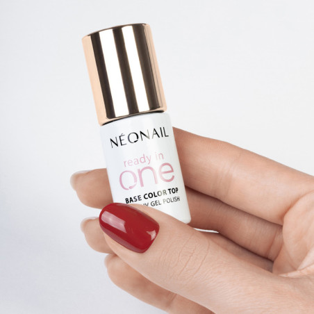 Vernis Semi-Permanent 7,2 ml &ndash; READY IN ONE &ndash; One Berry Red 12