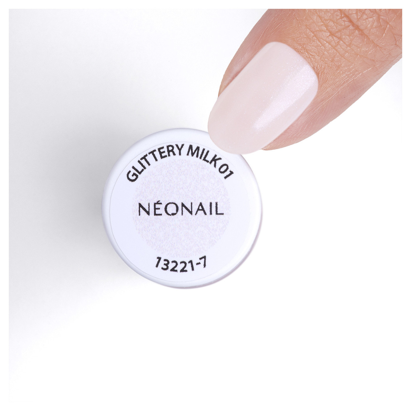 Vernis &agrave; ongles classique blanc &agrave; particules paillet&eacute;es : Glittery Milk 01 &ndash; des ongles laiteux et lumineuxVernis &agrave; ongles clas
