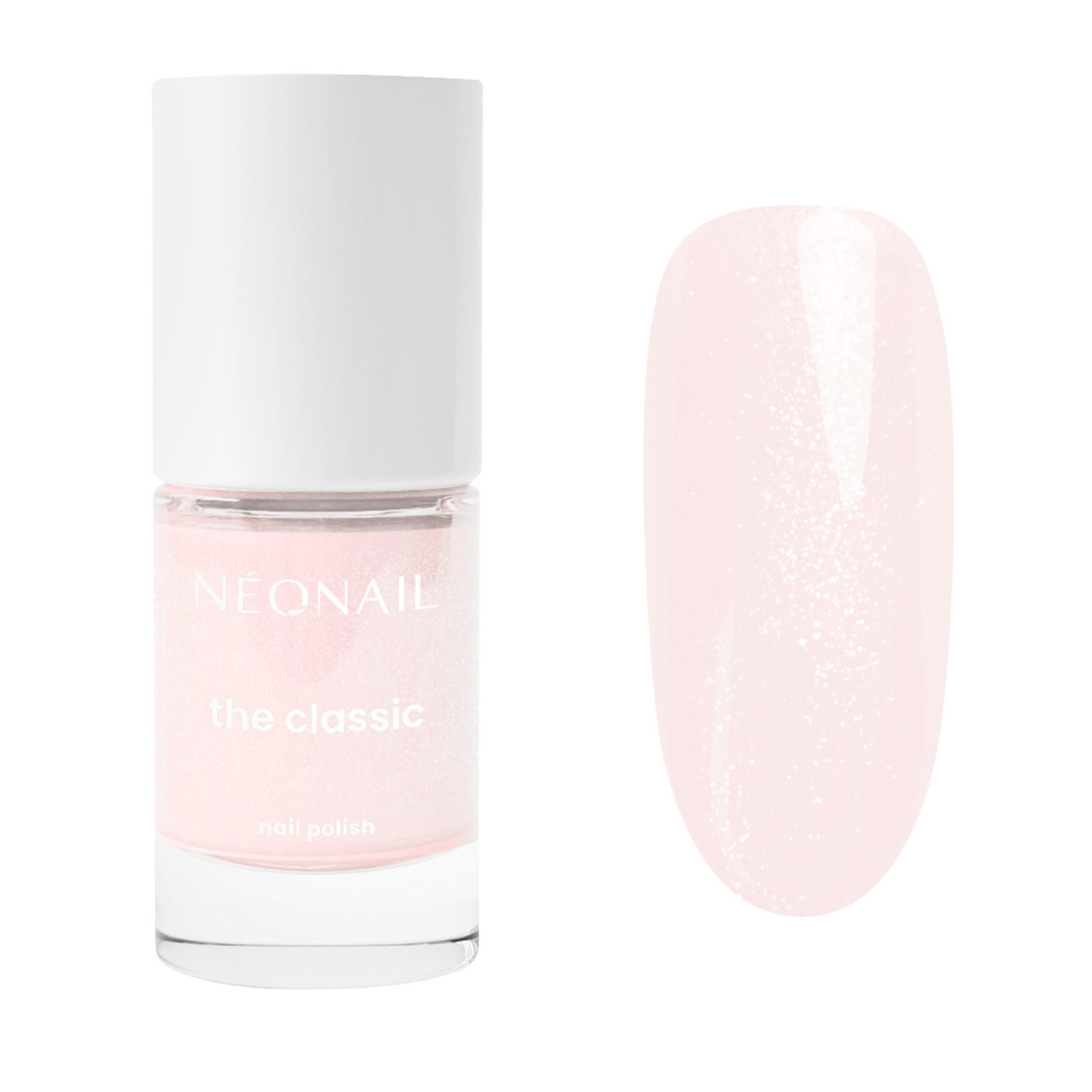 Vernis &agrave; ongles classique blanc &agrave; particules paillet&eacute;es : Glittery Milk 01 &ndash; des ongles laiteux et lumineuxVernis &agrave; ongles clas