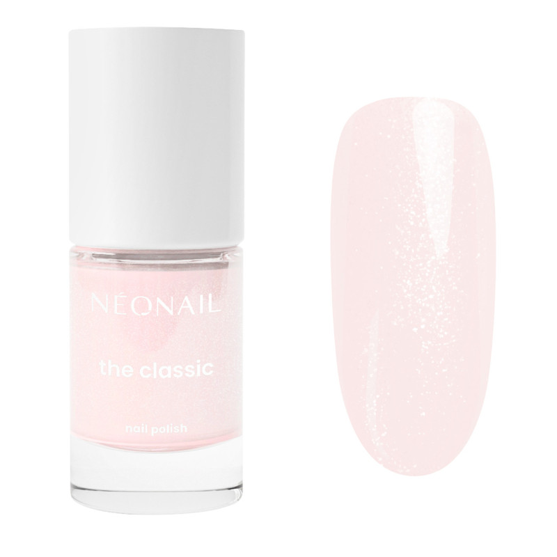 Vernis &agrave; ongles classique blanc &agrave; particules paillet&eacute;es : Glittery Milk 01 &ndash; des ongles laiteux et lumineuxVernis &agrave; ongles clas
