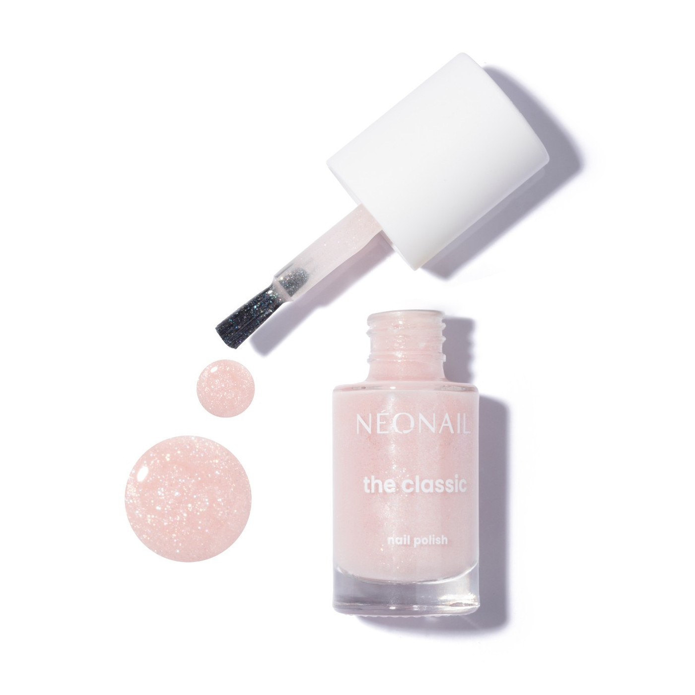 Vernis à ongles classique blanc Glittery Mist 02 | NEONAIL Vernis à ongles classique blanc Glittery Mist 02 | NEONAIL