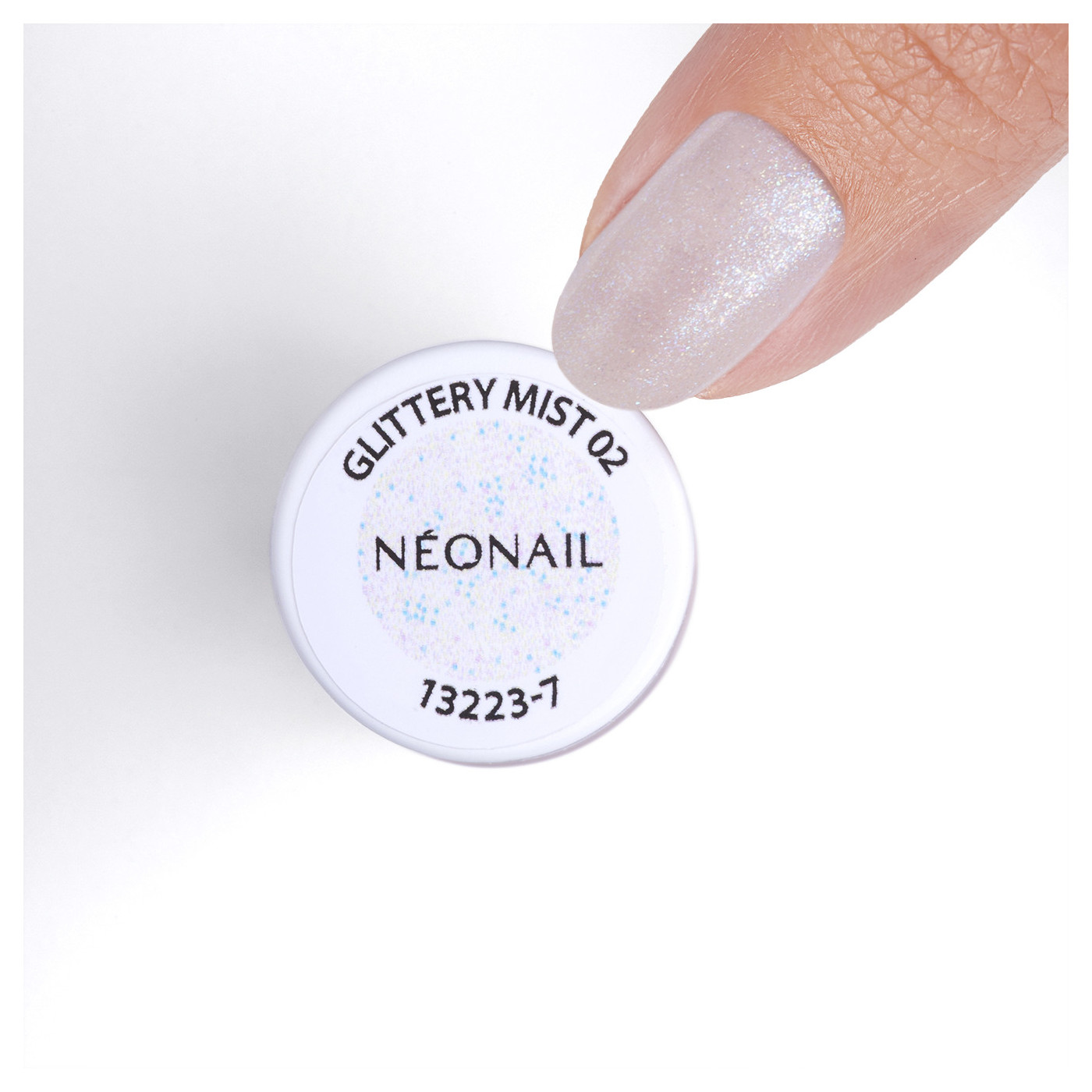 Vernis à ongles classique blanc Glittery Mist 02 | NEONAIL Vernis à ongles classique blanc Glittery Mist 02 | NEONAIL