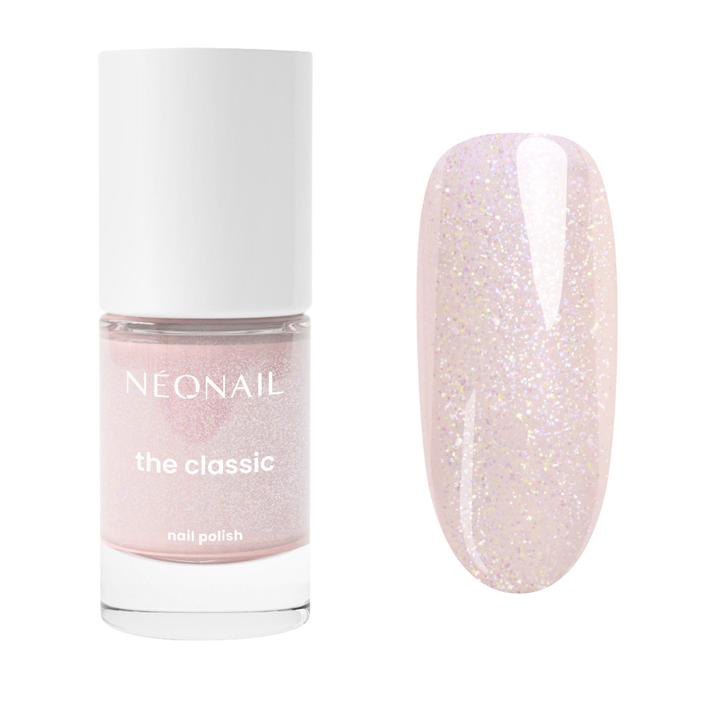Vernis à ongles classique blanc Glittery Mist 02 | NEONAIL Vernis à ongles classique blanc Glittery Mist 02 | NEONAIL