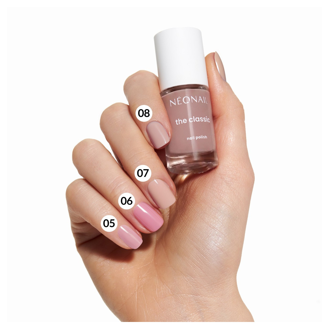 Vernis à ongles classique rose Rosy Pink 06 | NEONAIL Vernis à ongles classique rose Rosy Pink 06 | NEONAIL