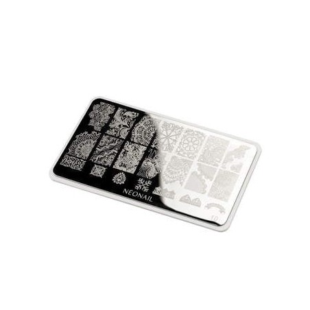 Plaque de stamping - motifs mandala