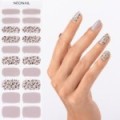 Gel Nail Stickers - manucure nude & panth&egrave;re