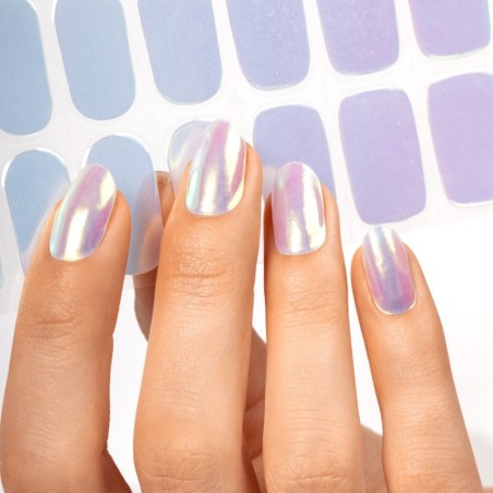 Gel Nail Stickers - manucure nacr&eacute;