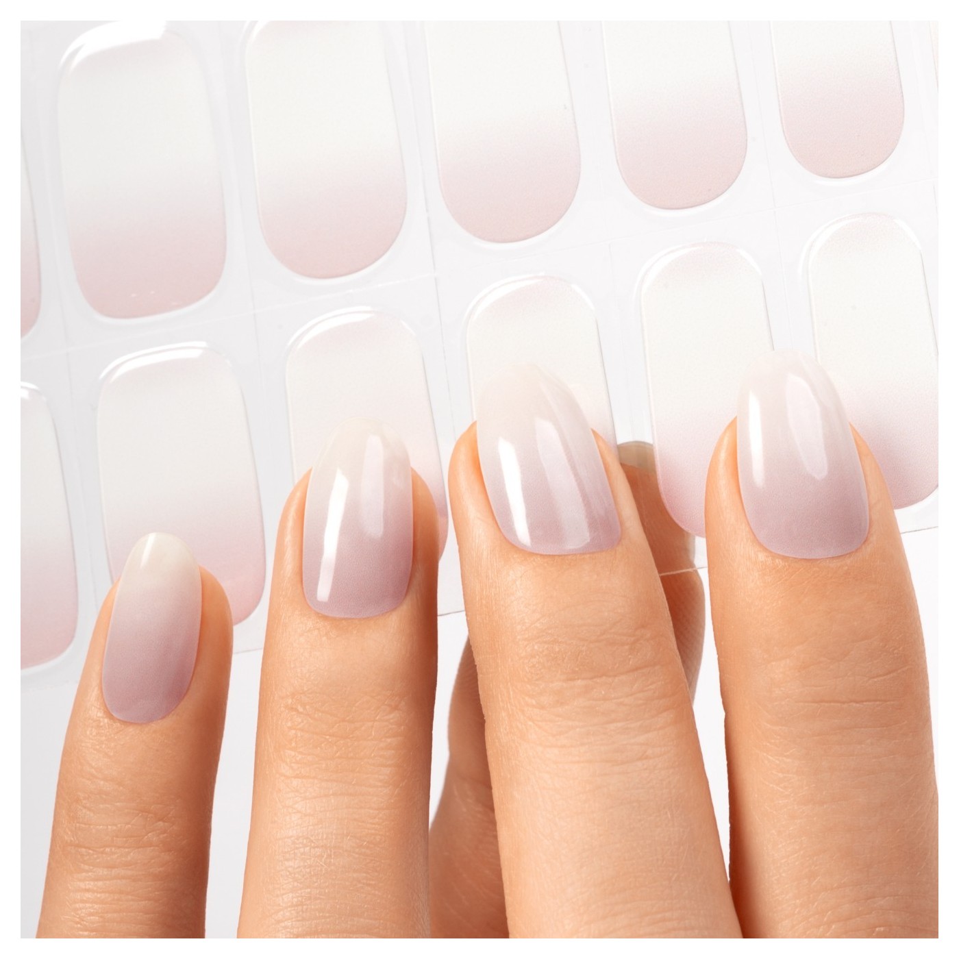 Gel Nail Stickers - manucure baby boomer Gel Nail Stickers - manucure baby boomer
