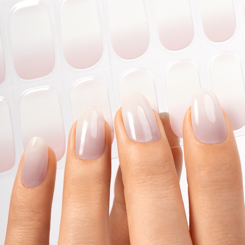 Gel Nail Stickers - manucure baby boomer Gel Nail Stickers - manucure baby boomer