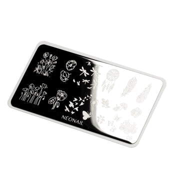 Plaque de stamping - fleurs & nature Plaque de stamping - fleurs & nature