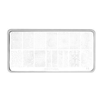 Plaque de stamping - motifs animaliers