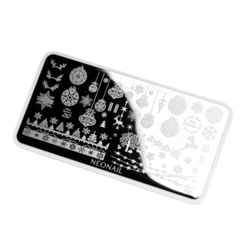 Plaque de stamping - Noël Plaque de stamping - Noël