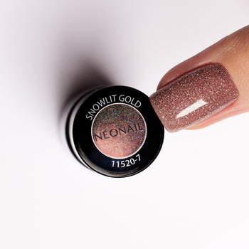 Vernis Semi-Permanent 7,2 ml - Snowlit Gold