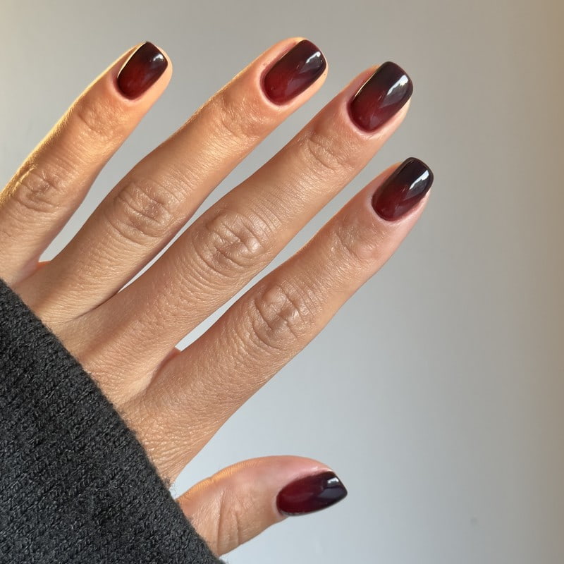 Burgundy & Black Burgundy & Black