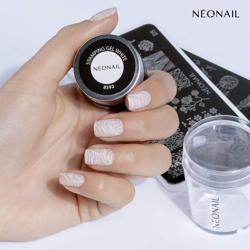 White Stamping Gel NEONAIL