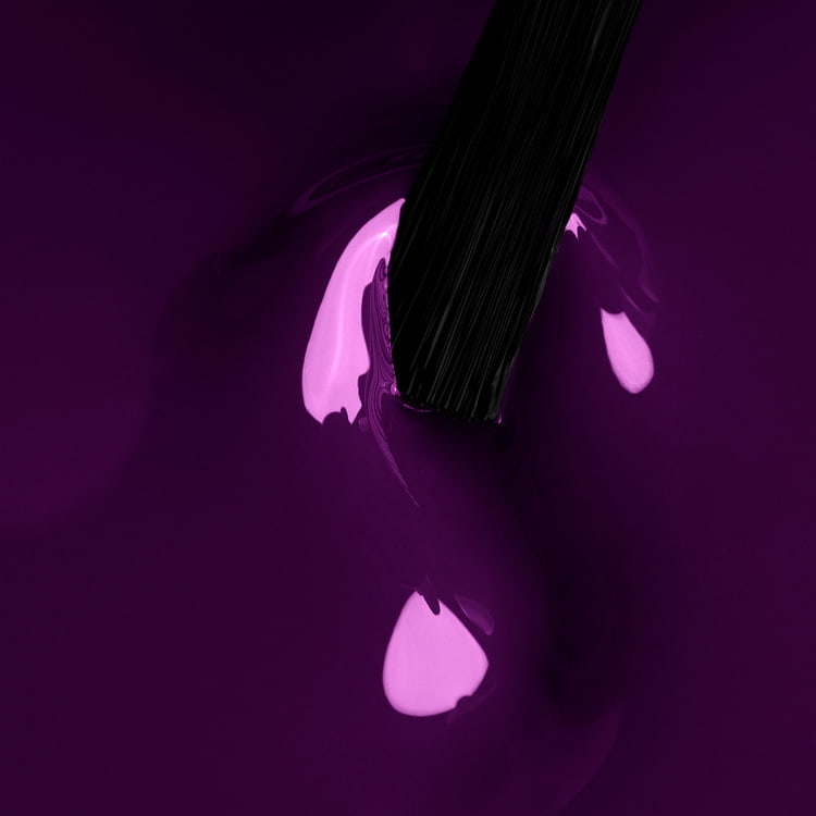 vernis semi-permanent violet