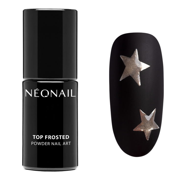 Vernis Semi-Permanent 7,2 ml - Top Frosted Powder Nail Art