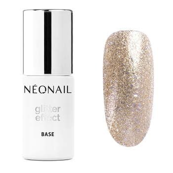 Vernis Semi-Permanent 7,2 ml - Glitter Effect Base Gold Twinkle